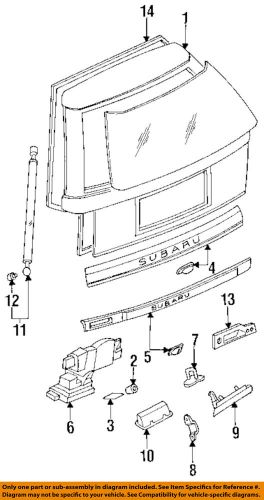 Subaru oem 98-13 forester lift gate-hinge 61820fc100