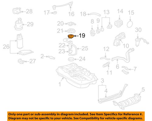 Toyota oem 97-01 camry 2.2l-l4 fuel system-plate 7702406010