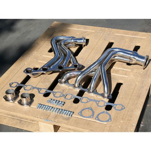 Street rod sb stainless steel header exhaust for ford pickup 260/289/302/351 v8