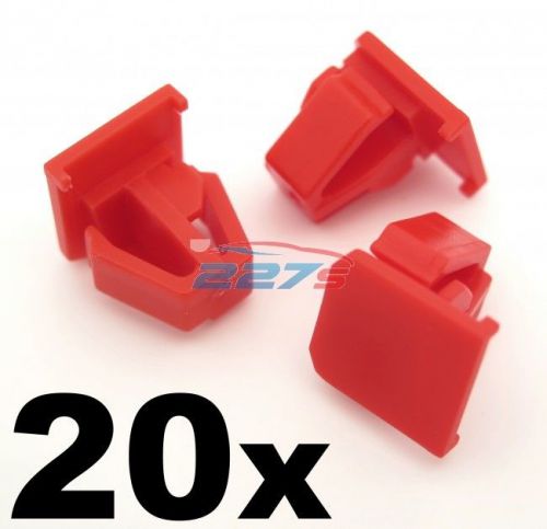 20x honda cr-v plastic wheel arch trim clips- front wing trim fasteners crv