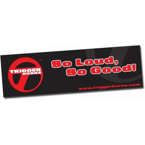 36&#034; x 120&#034; trigger horn logo color bannerpromotion advertising sales logo