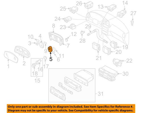 Infiniti nissan oem 98-99 qx4-tachometer 248251w604