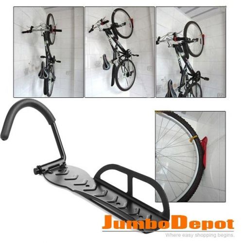 New heavy duty wall mounted mountable bicycle bike cycle storage hook rack stand