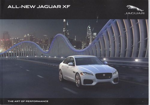 2017 jaguar  xf - premium / prestige /r-sport and s models   91 page  brochure