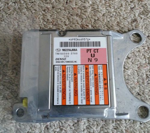 2011 - 2012 subaru legacy oem air bag module good 98221aj08a