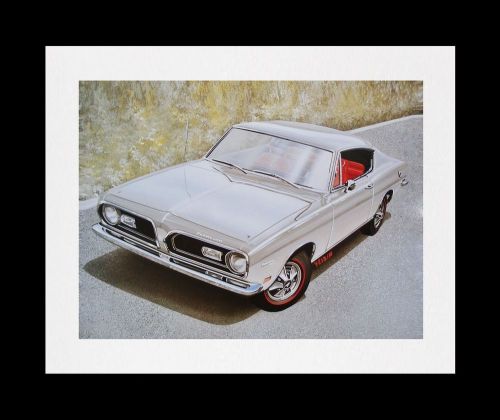 Barracuda cuda formula s valiant plymouth 1967 1968 1969 440 426 hemi: art print