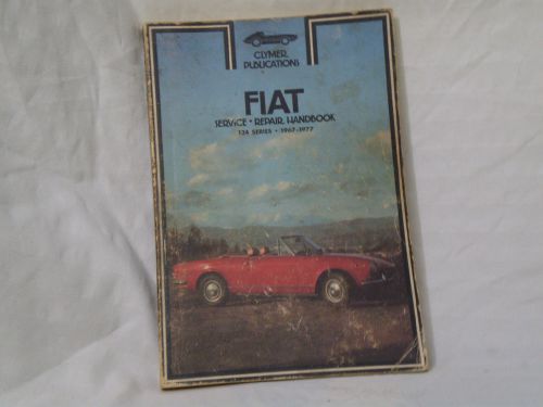 Fiat 124 series service repair manual 1967-1977 clymer