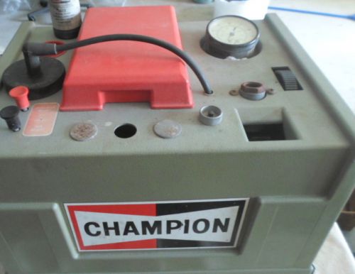 Champion aircraft sparkplug tester