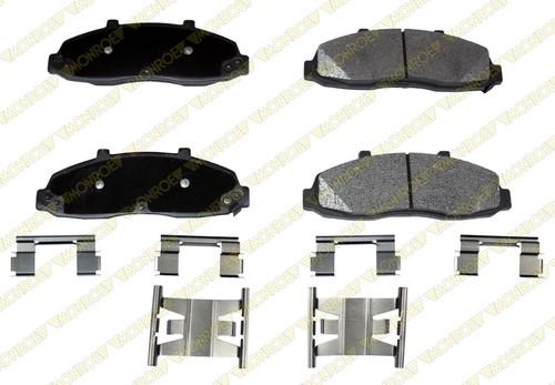 Monroe fx679 brake pad or shoe, front-monroe prosolution semi-metallic brake pad