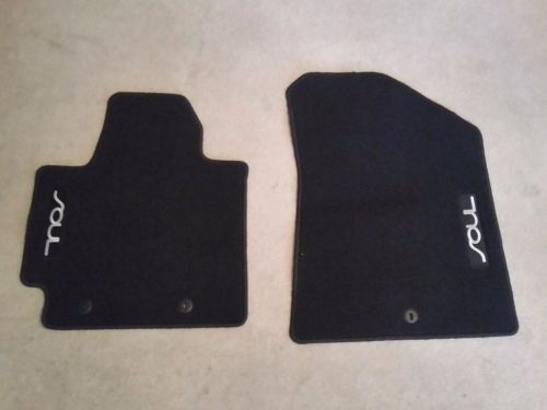 2014 2015 kia soul carpet floor mat set front 2ps black b2f14ac000 new oem