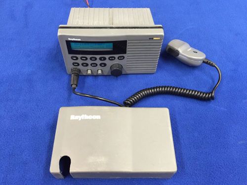 Raymarine raytheon ray430 marine loud hailer fog intercom radio unit with mic