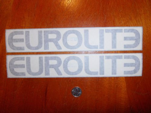 Eurolite racing decal stickers (2) for windows