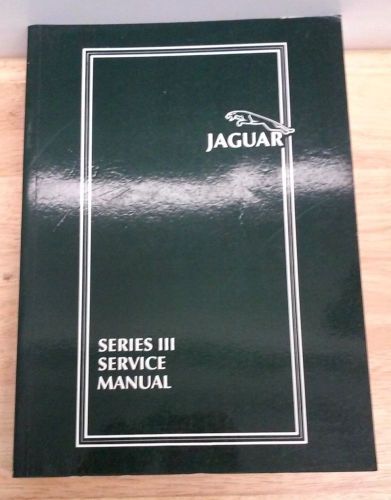 Genuine jaguar  series111 shop service manual 1985  and earlier jaguar daimler