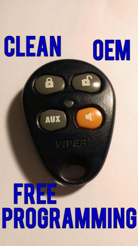 Clean oem viper dei key keyless entry remote fob transmitter ezsdei476 rpn 476v