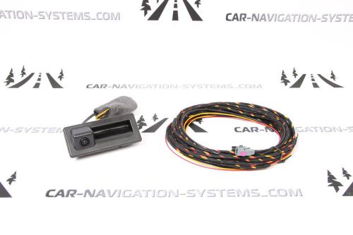 New volkswagen vw tiguan mqb trunk handle genuine original rear view camera set