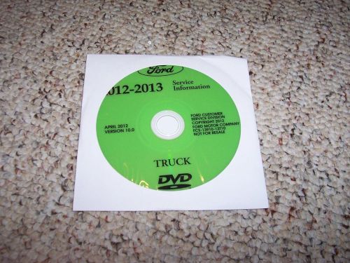 2012 ford f59 super duty commercial chassis truck shop service repair manual dvd
