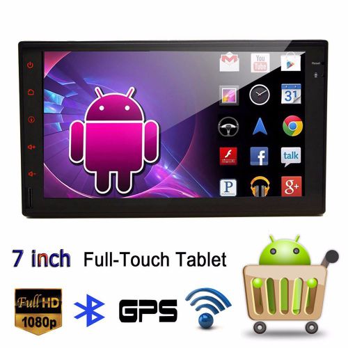 2din 7&#039;&#039; android gps navi car radio stereo no dvd mp3 player wifi 3g tablet pc u