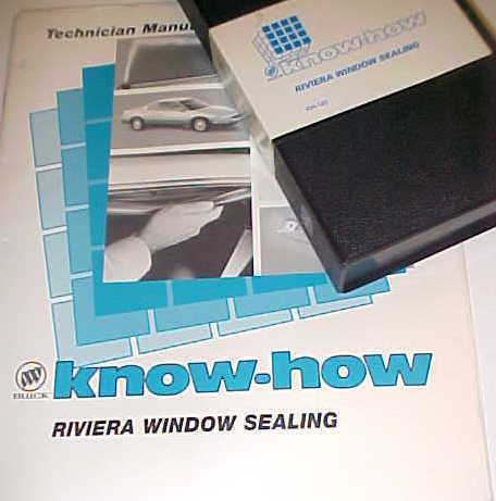 Riviera window sealing - dealer know how training 96 + newer buick