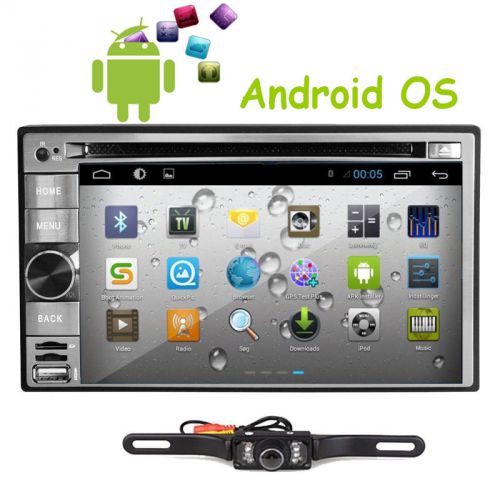 Universal 6.2&#039;&#039;  2 din android 4.4 car dvd player gps navi wifi 3g stereo+camera