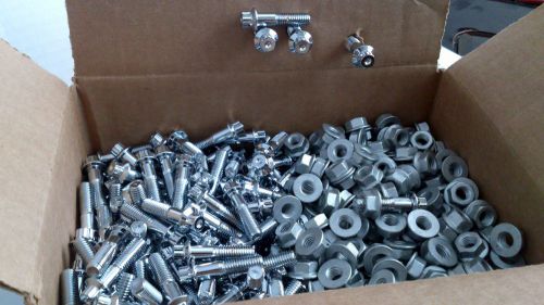 (80pcs) 7mm assembly chrome bolts for 2 and 3 piece wheels