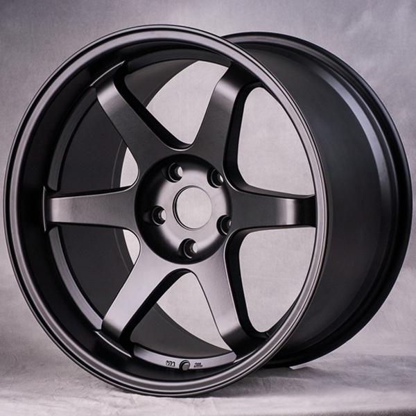 Miro 398 rims matte black 18x10.5 +20 5x114.3 (4 new wheels)