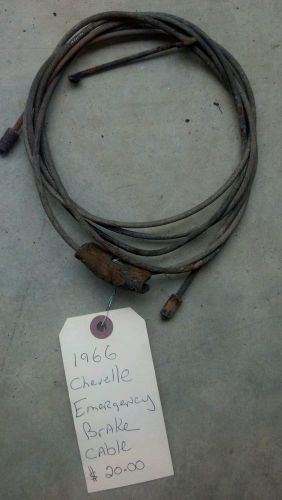 1966 chevelle emergency brake cable