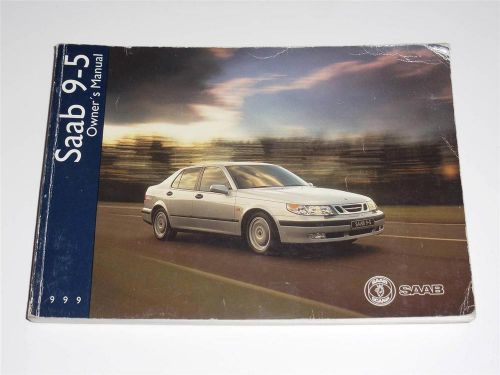 1999 saab 9-5 owners manual book