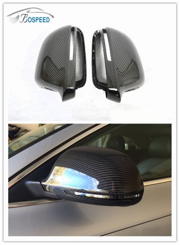 Replace carbon fiber mirror cover side assist for audi q3 a4l a5 a6l c6 a8l s8