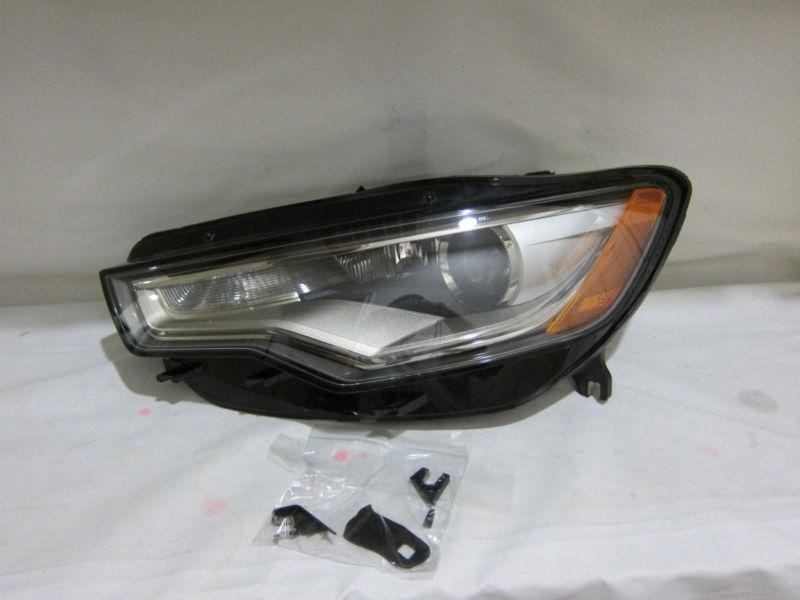 12-13 audi a6 oem used lh-driver side headlight xenon (hid)