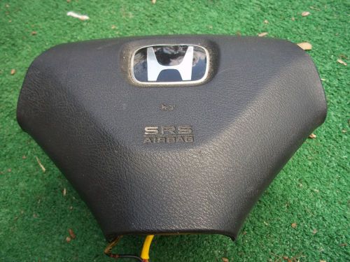 03/04/05/06/07 honda accord coupe driver side air  bag original oem black