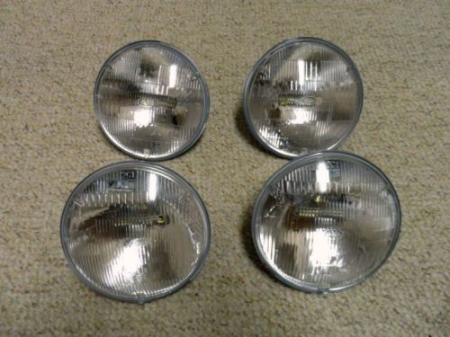 New fomoco 1961 to 1972 lincoln and mark  set of 4  headlight sealed beam