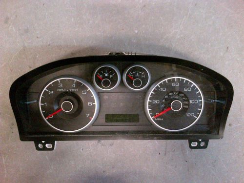 09 ford fusion instrument cluster speedometer tach odometer