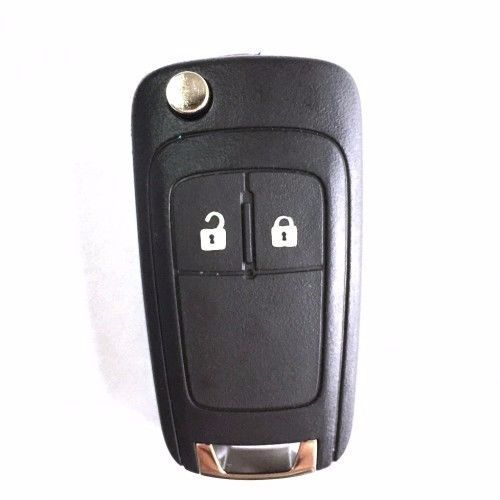 Folding remote key 2 button 433mhz id46 for chevrolet aveo cruze orlando hu100