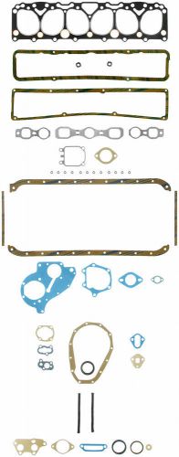 Engine full gasket set-gasket set fel-pro fits 50-52 chevrolet truck 3.8l-l6