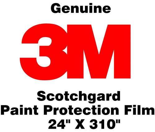 Genuine 3m scotchgard paint protection film clear bra bulk roll film 24&#039;&#039; x 310&#034;