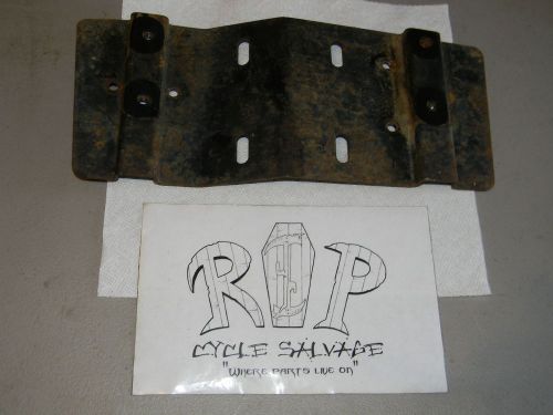 2004 polaris predator 90 left floorboard mount, foot well, foot rest, bracket