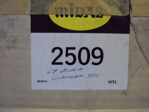 1966 67 68 69 70 b-body road runner coronet charger midas muffler n.i.b # 2509
