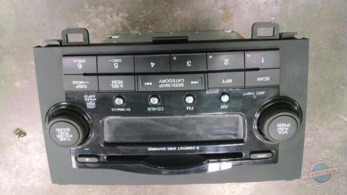 Radio for cr-v 1739371 08 09 am-fm-6cd tested gd