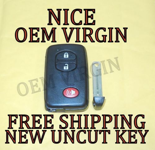 09-13 oem virgin toyota smart key keyless remote fob prox transmitter hyq14acx