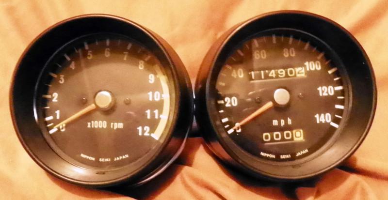 Kawasaki triple 250; 350; 400 (and maybe others) 1975-1977 tachometer and speedo