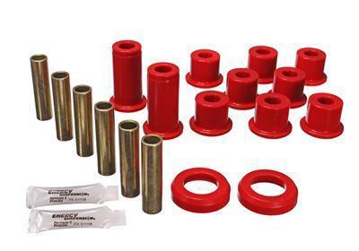 Energy suspension bushings leaf spring polyurethane red chevy gmc pickup/suv kit