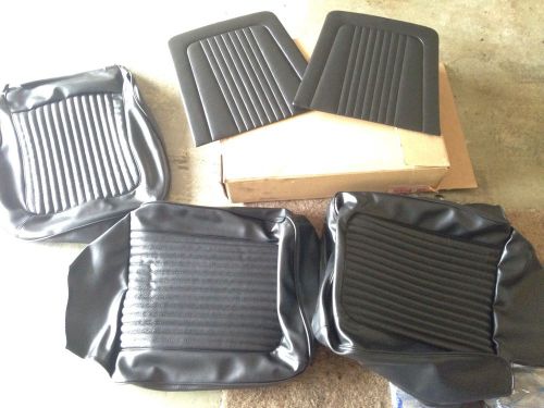 1968 mustang seat covers (standard bucket) black