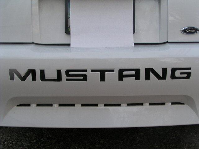 Ford mustang rear bumper decals 99 00 01 02 03 04