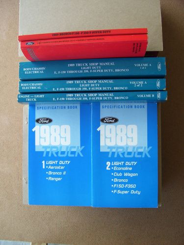 1989 ford truck factory shop manual