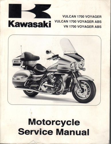 2009 kawasaki motorcycle vulcan 1700 voyager service p/n 99924-1413-31 (546)