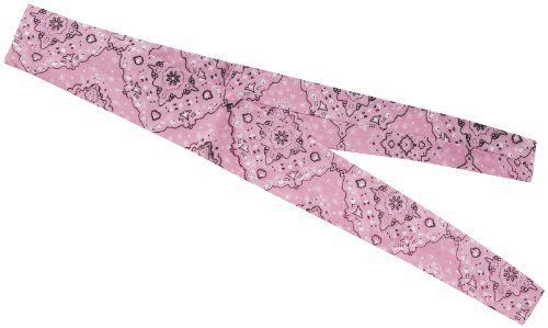 Zan headgear cooldanna, pink paisley dc122