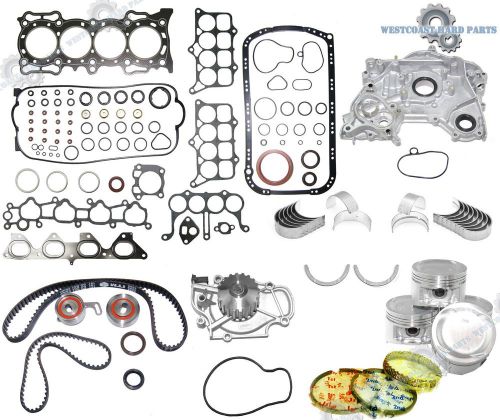 90-96 honda accord prelude 2.2l f22a1 f22a4 f22a6 master rebuiiding engine kit