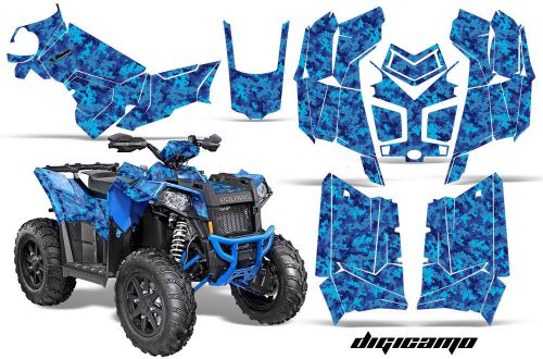 Polaris scrambler 850/1000 amr racing graphic kit sticker atv quad decal dcamo b