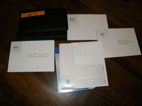 2016 volvo xc60 xc 60 owners manual with case and navigation vov78
