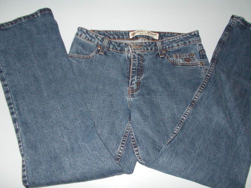 Women&#039;s harley davidson denim boot cut jeans {6 )